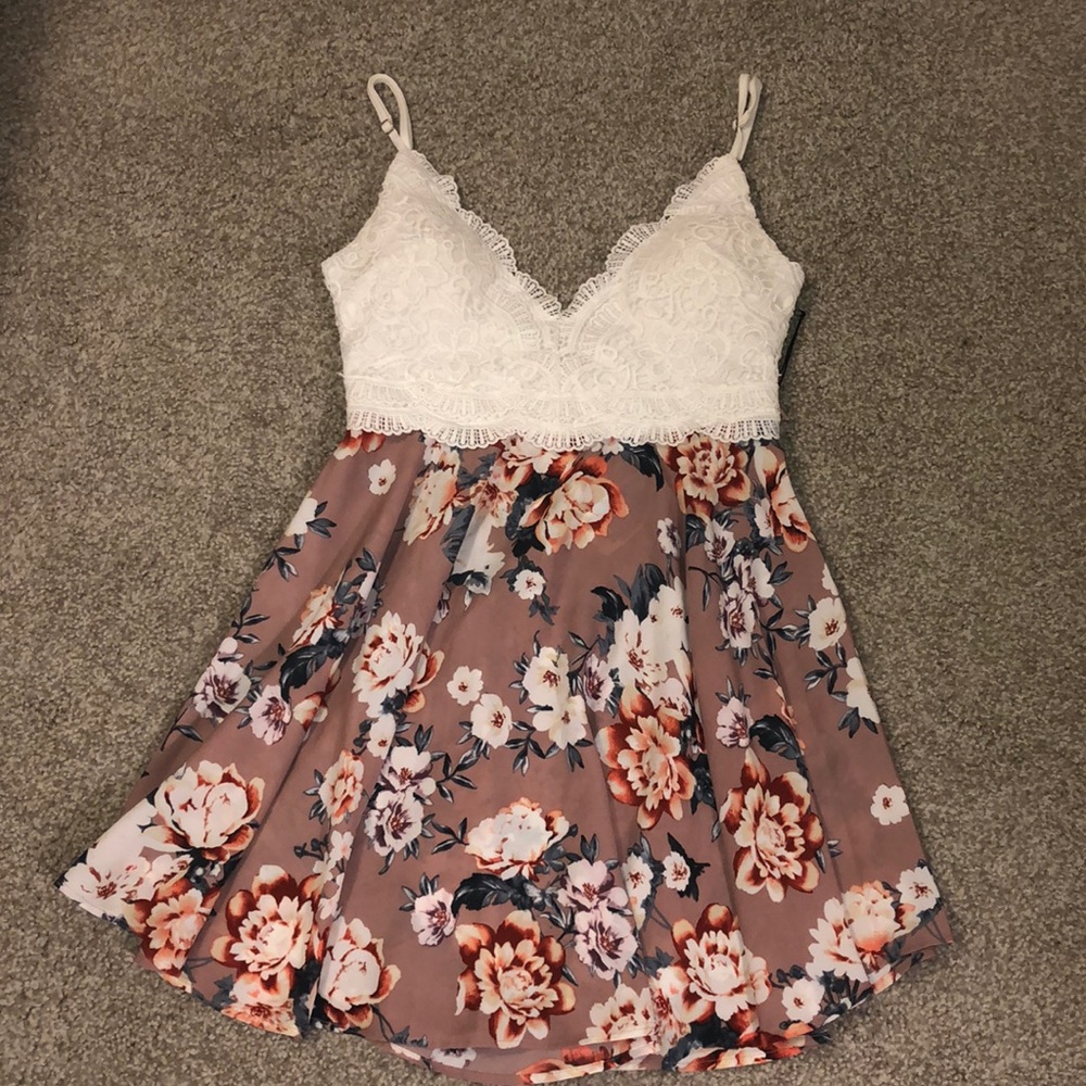 Floral Short dress